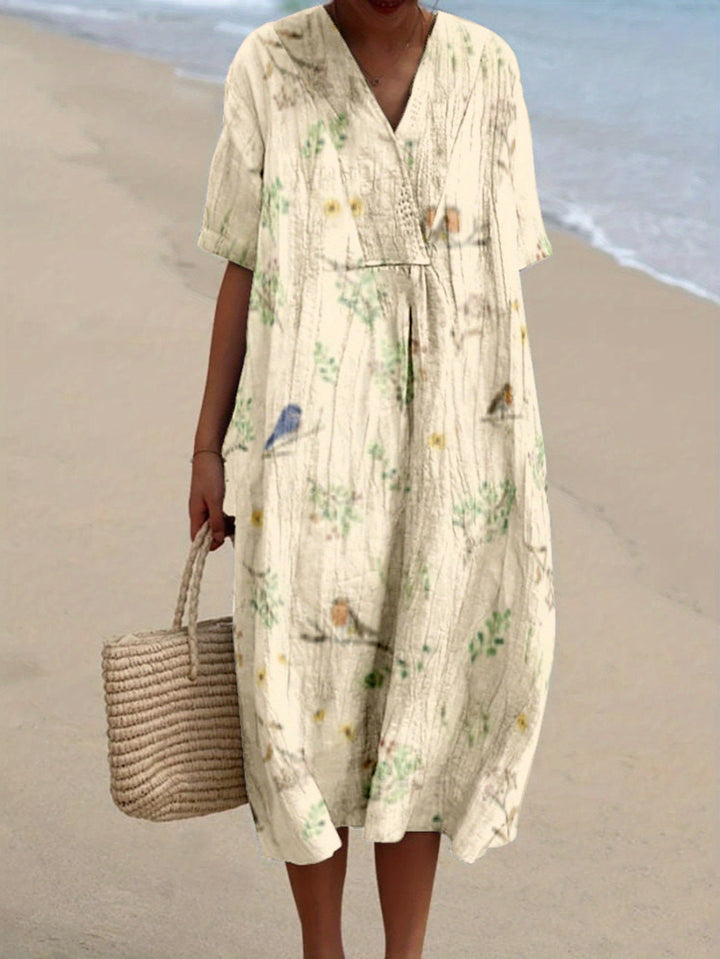 Lucía|Desenli Elbise