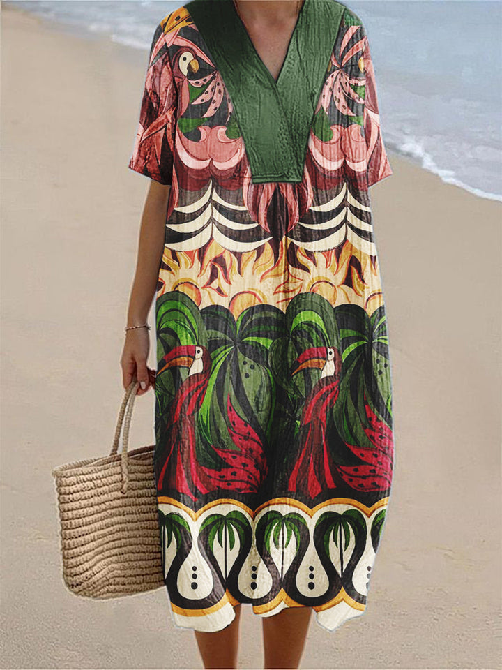 Estela|Desenli Elbise