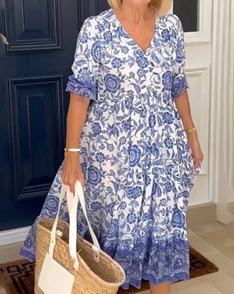 Velora™ | Şık ve rahat yaz elbisesi