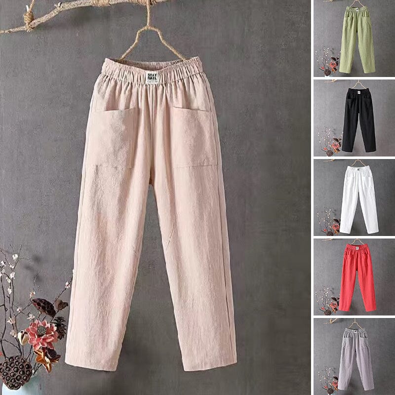 OLIVIA™ - Keten karışımlı Pantolon