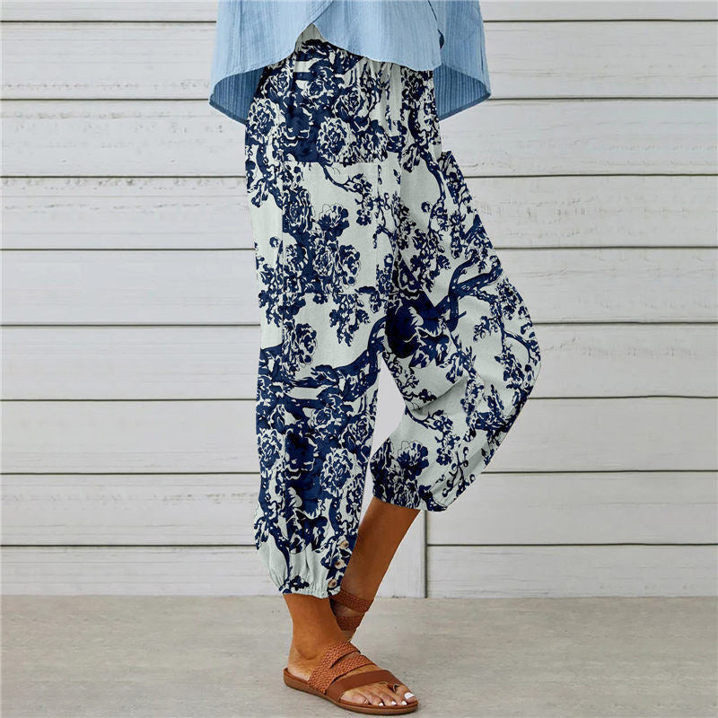 Shantal™ - Boho Desenli Pantolon
