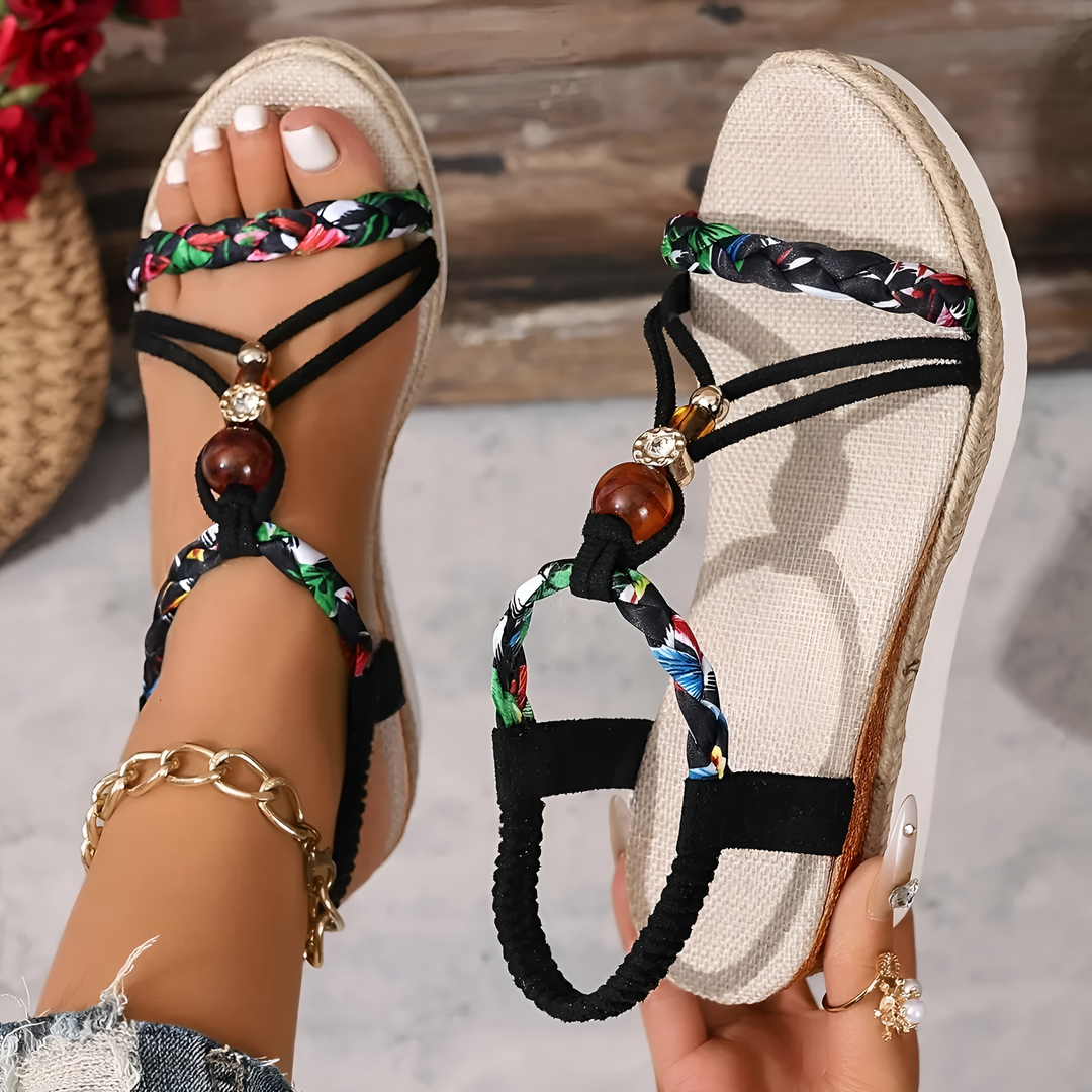 Evy - Şık Wedge Yaz Sandaletleri