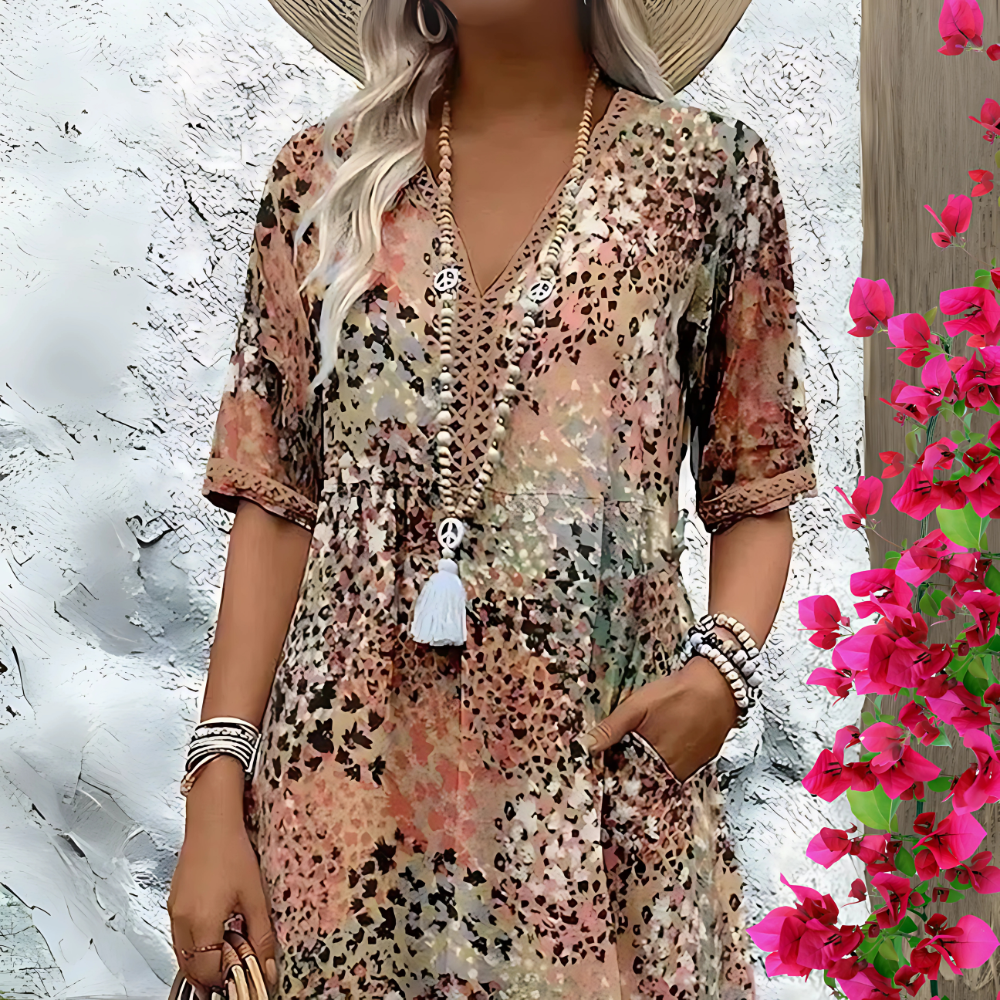 Kaya – Boho Yaz Elbisesi