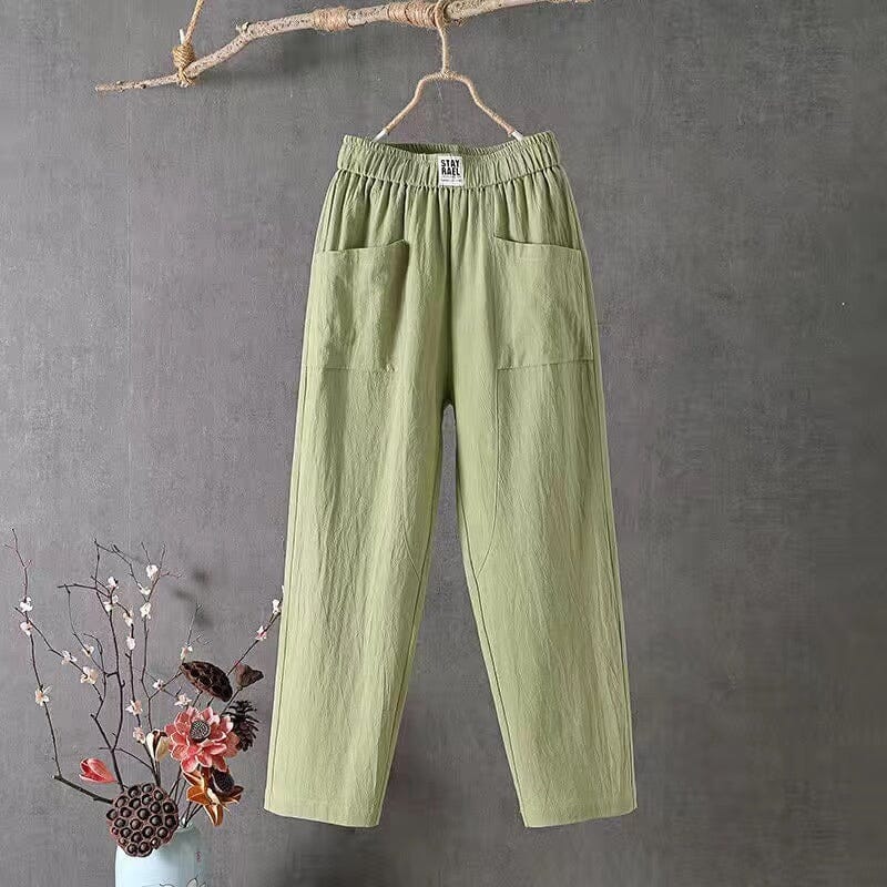 OLIVIA™ - Keten karışımlı Pantolon