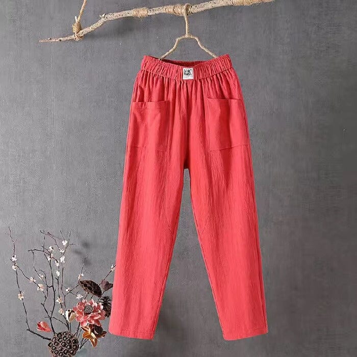 OLIVIA™ - Keten karışımlı Pantolon