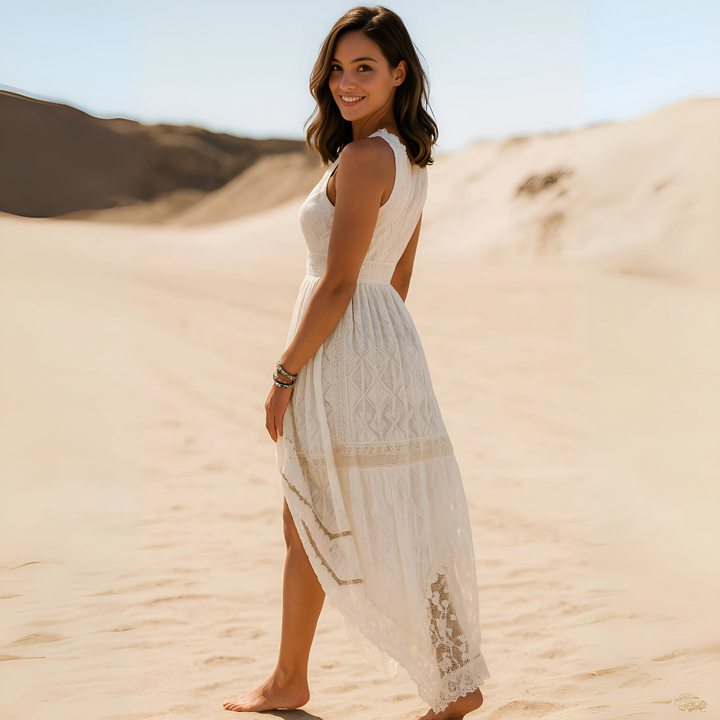Jade - Boho Elbise