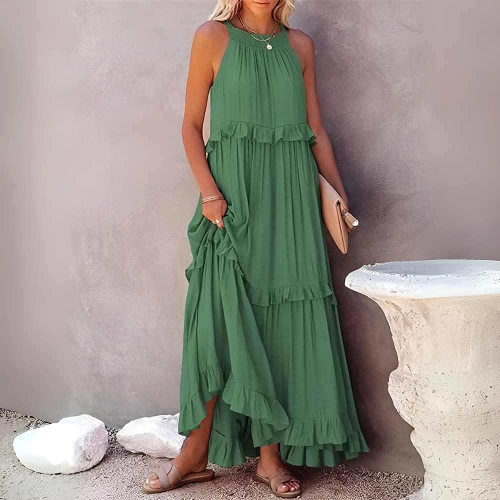 Kamila – Şık yazlık maxi elbise