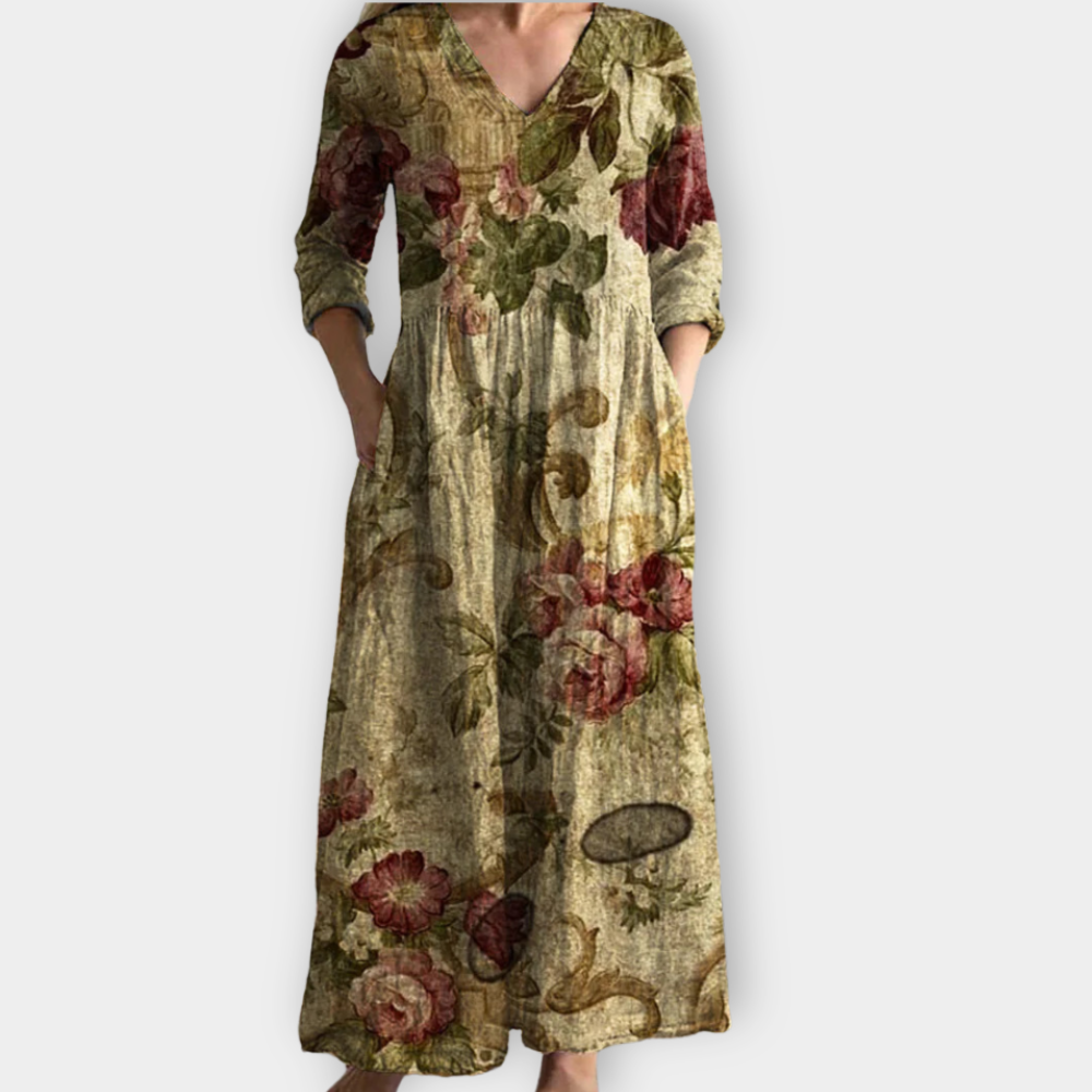 Hiranur | boho maxi elbise
