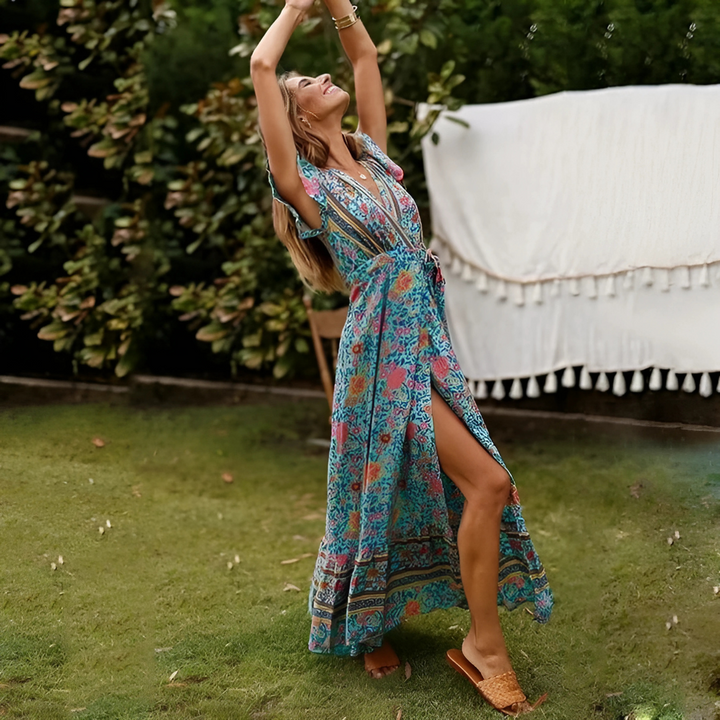 Hanna – Çiçekli Yaz Elbisesi