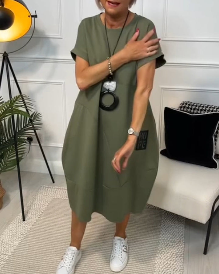 Cleo - Şık Kısa Kollu Elbise