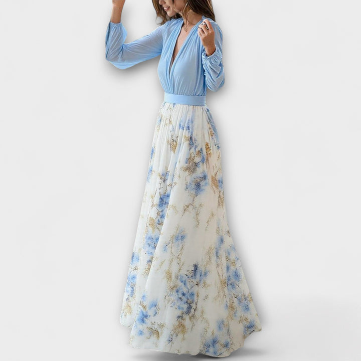 Harper - Çiçekli Maksikleid