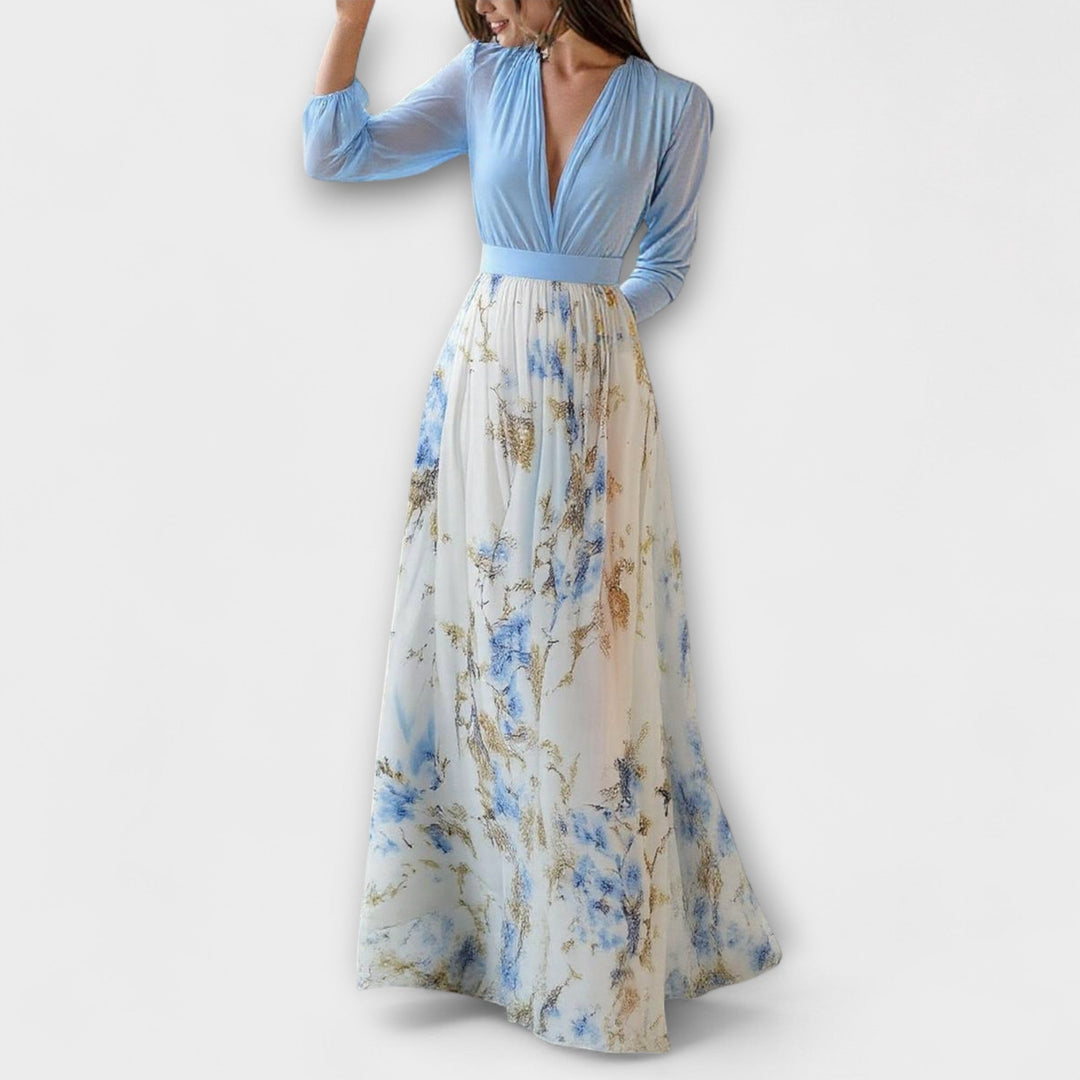 Harper - Çiçekli Maksikleid