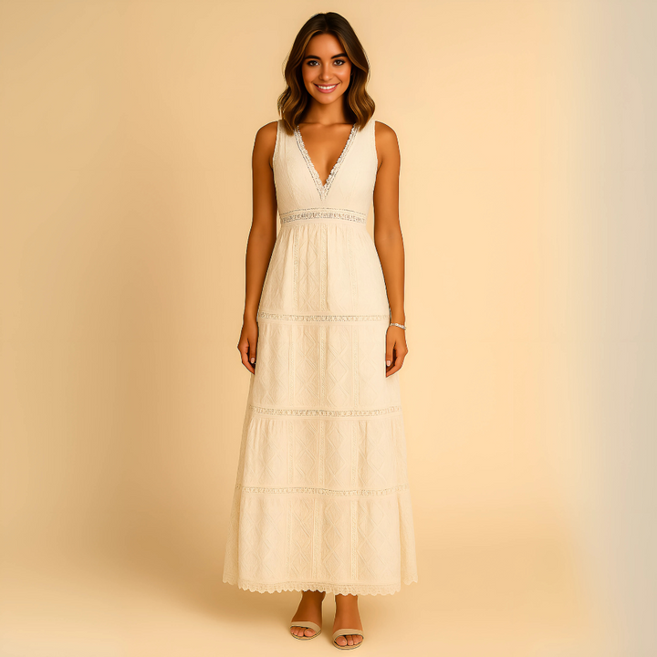 Jade - Boho Elbise