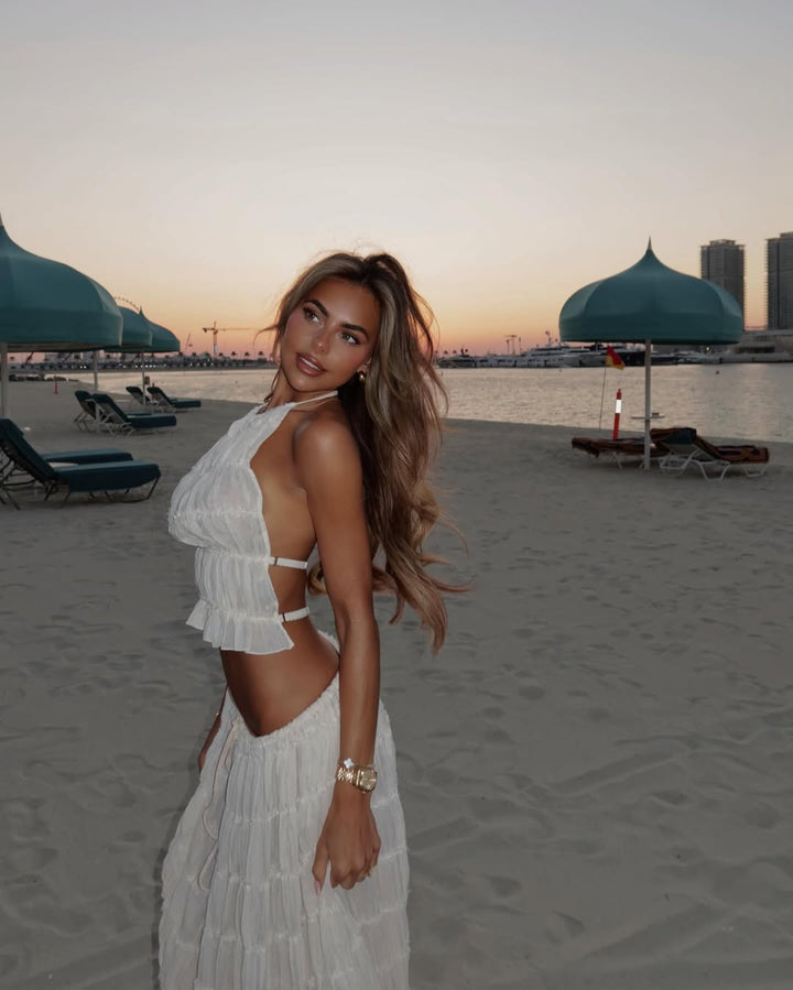 Beatrice™ | Bohem Volanlı Set