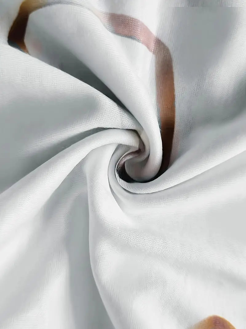 Evelyn – Kalp Baskılı Rahat Uzun Kollu T-Shirt