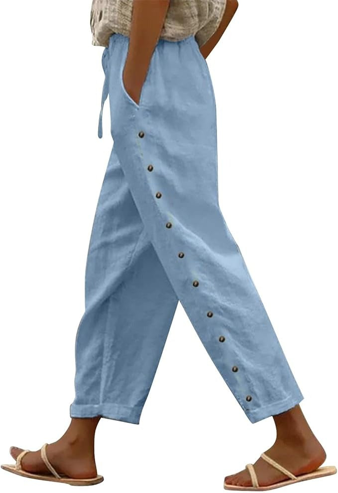 Rona™ - Klasik Düğmeli Pantolon