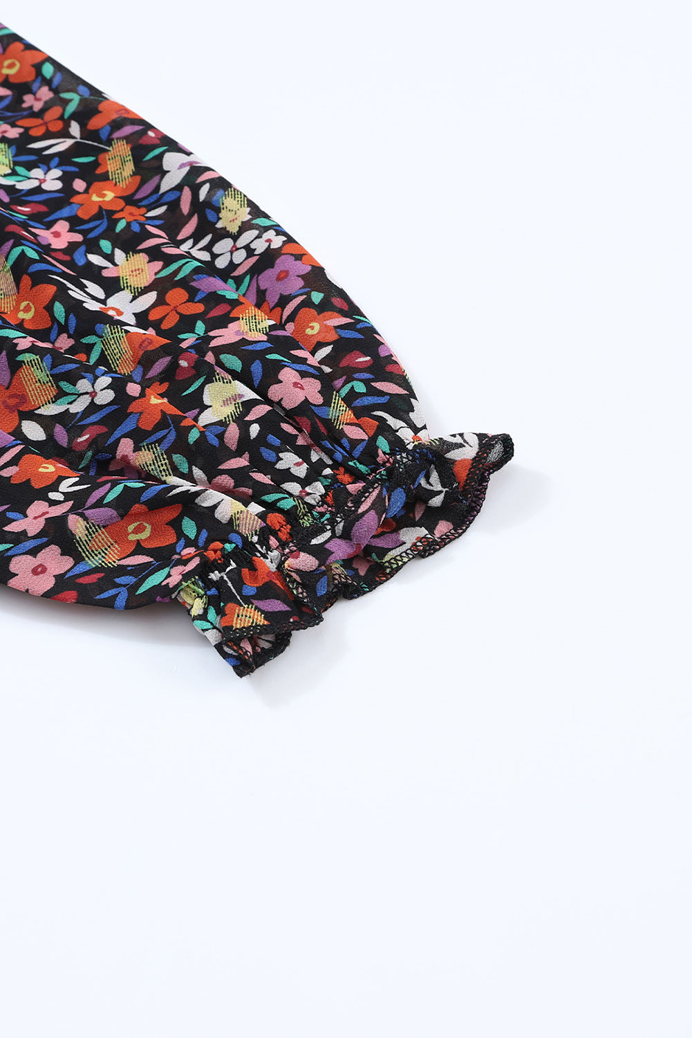 Sarılmış V Yaka Çiçekli Elbiseler