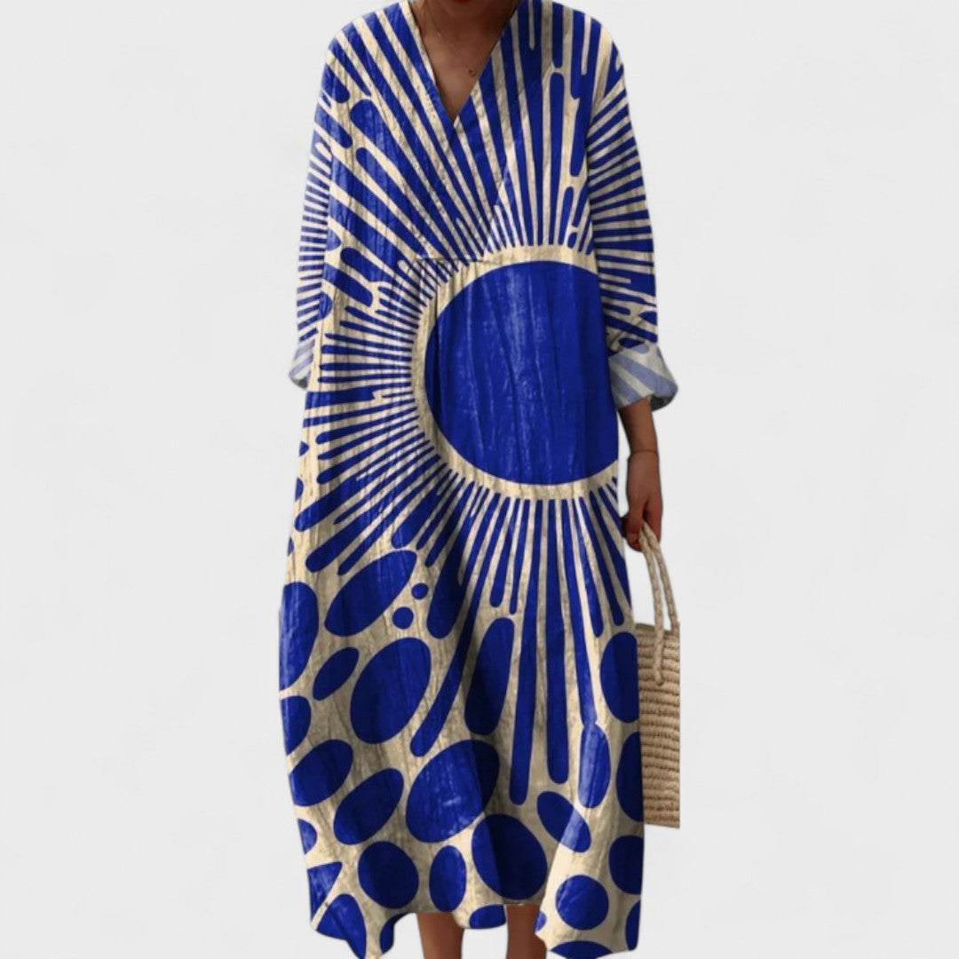 Seda - Sanatsal Boho Elbise