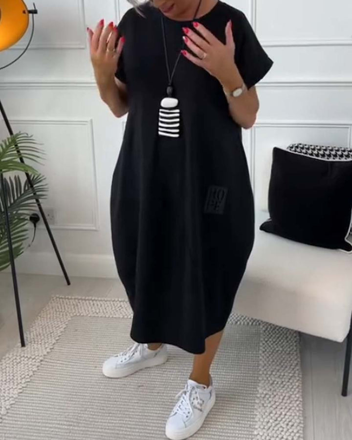 Cleo - Şık Kısa Kollu Elbise