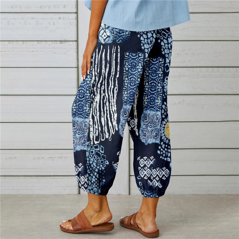 Shantal™ - Boho Desenli Pantolon