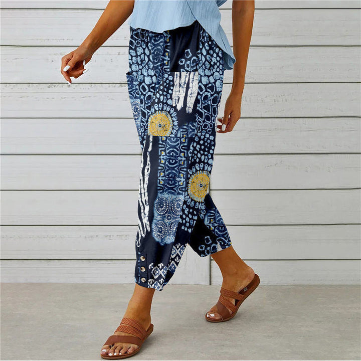 Shantal™ - Boho Desenli Pantolon