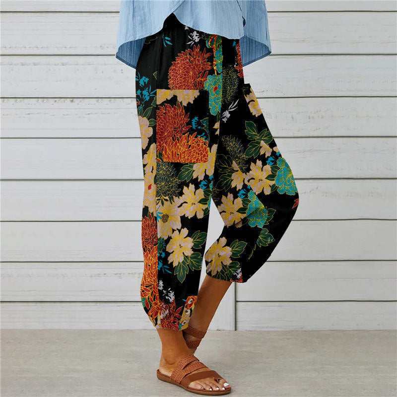 Shantal™ - Boho Desenli Pantolon
