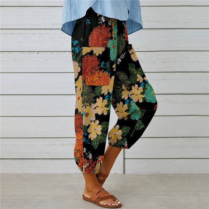 Shantal™ - Boho Desenli Pantolon