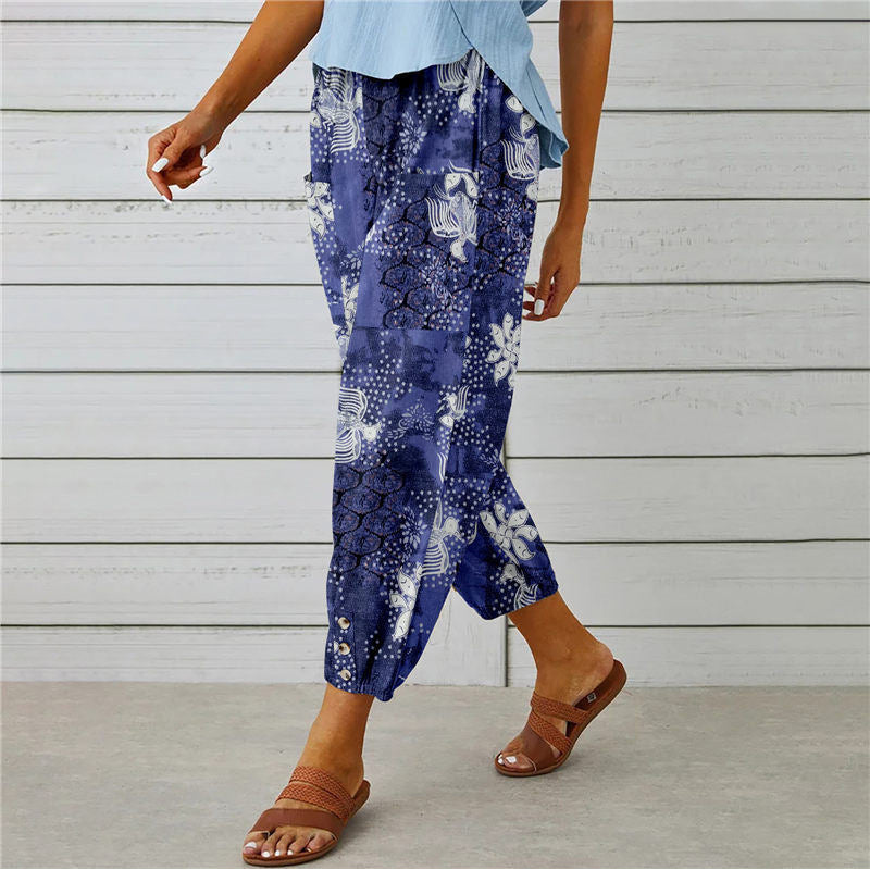 Shantal™ - Boho Desenli Pantolon