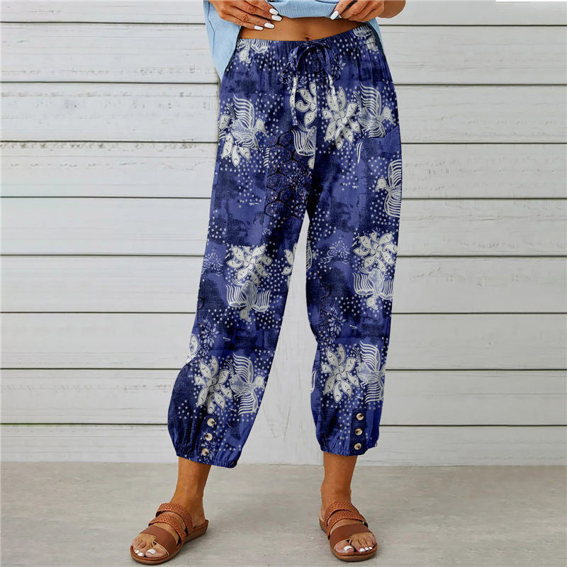 Shantal™ - Boho Desenli Pantolon