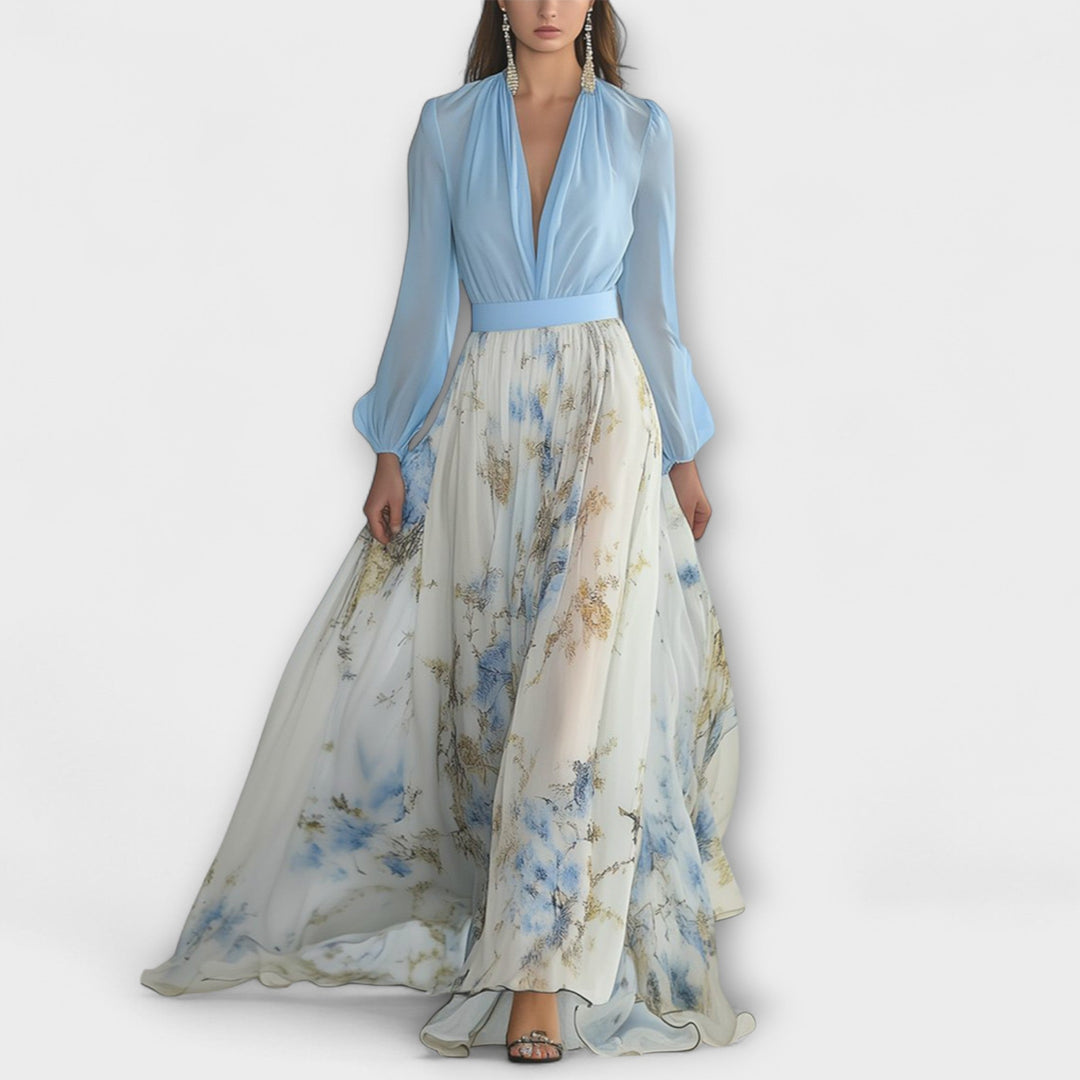 Harper - Çiçekli Maksikleid