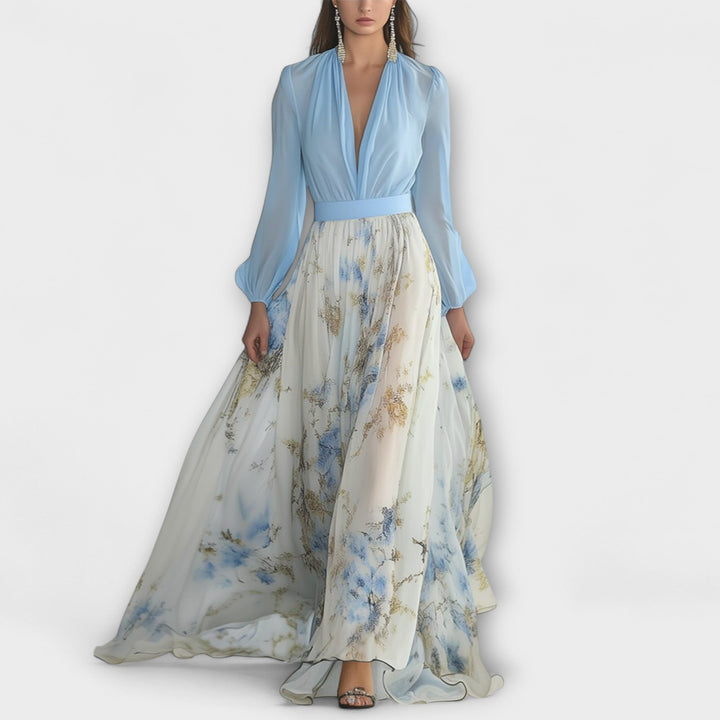 Harper - Çiçekli Maksikleid