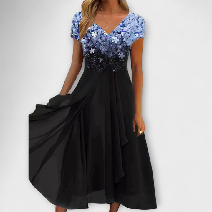 Lara - Kadın Chiffon Parti Elbisesi
