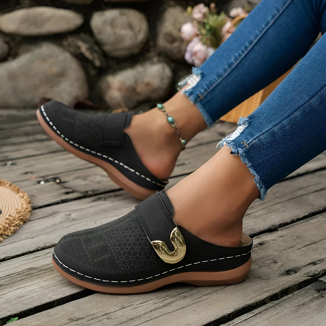 Gaia - Şık Destekleyici Wedge Sandaletler