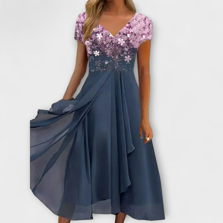 Lara - Kadın Chiffon Parti Elbisesi