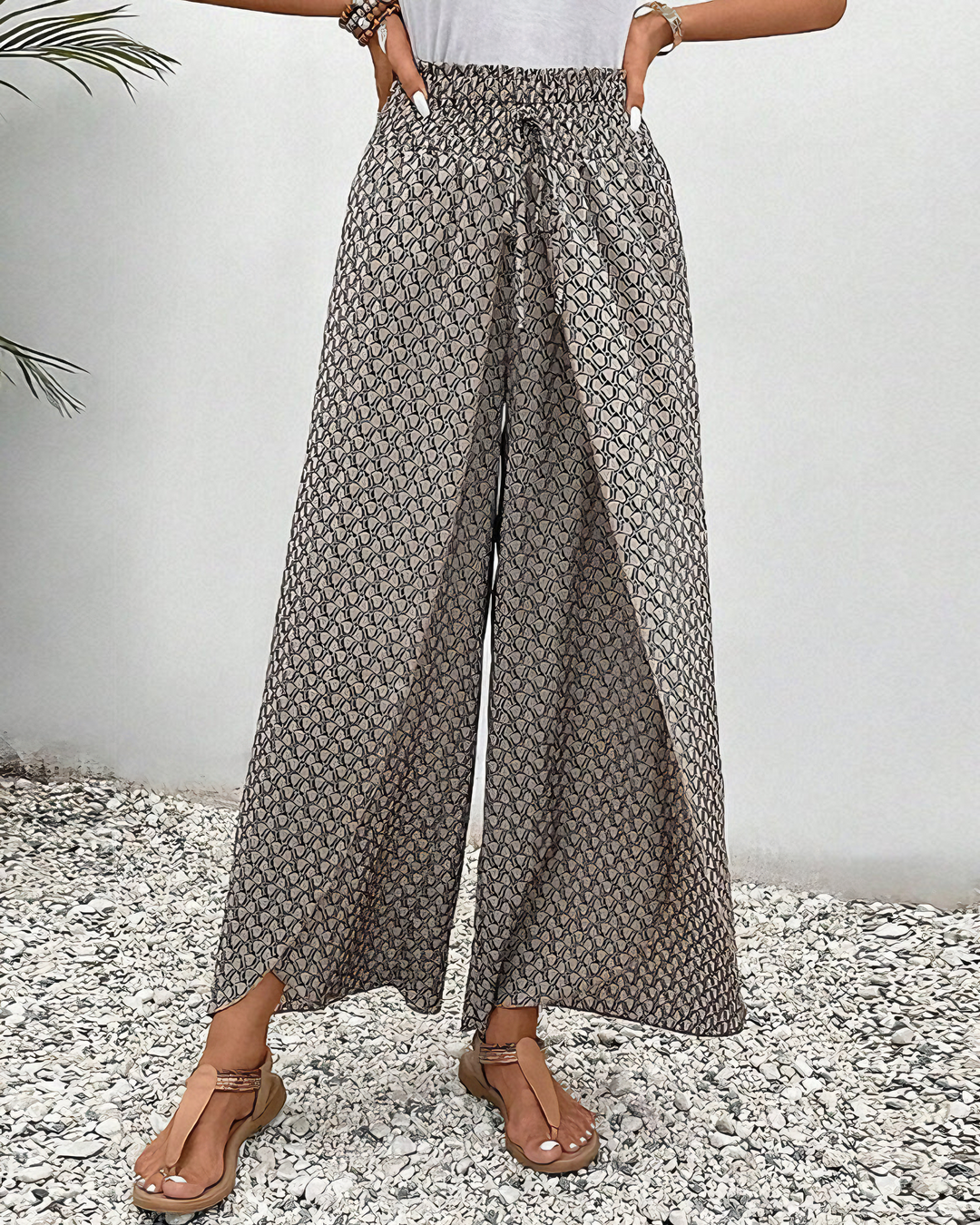 Sahara™ - Rahat Geniş Paça Pantolon