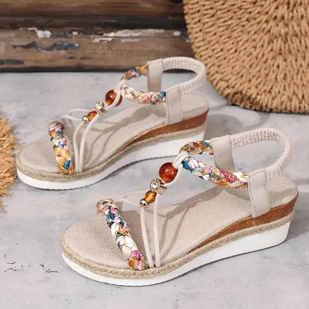 Evy - Şık Wedge Yaz Sandaletleri