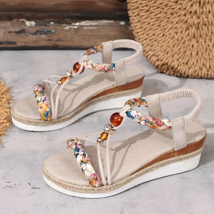 Evy - Şık Wedge Yaz Sandaletleri