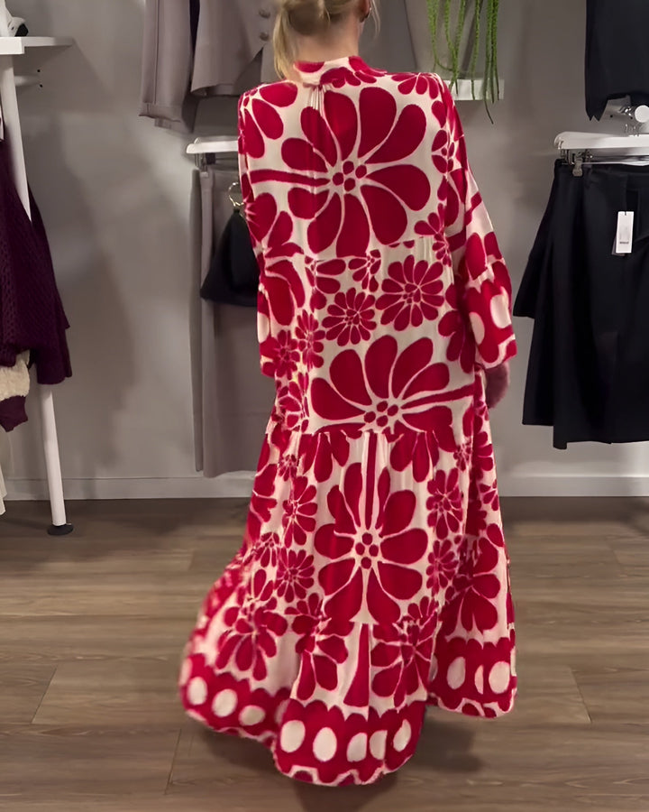 Marielle™ | Çiçekli Maxi Elbise