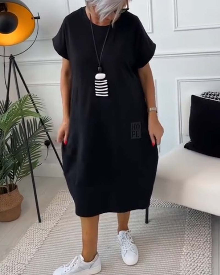 Cleo - Şık Kısa Kollu Elbise