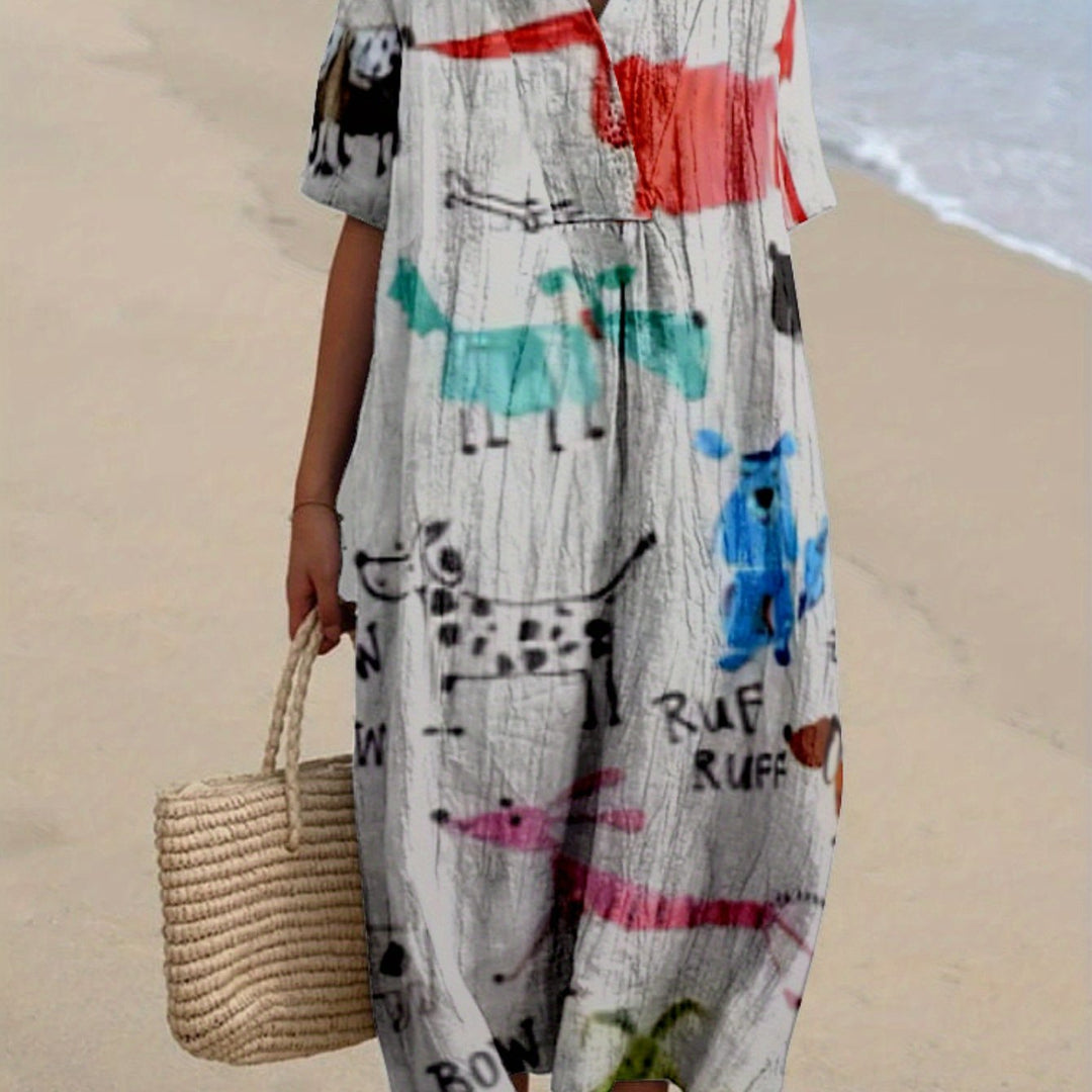 Kiara｜Desenli Elbise