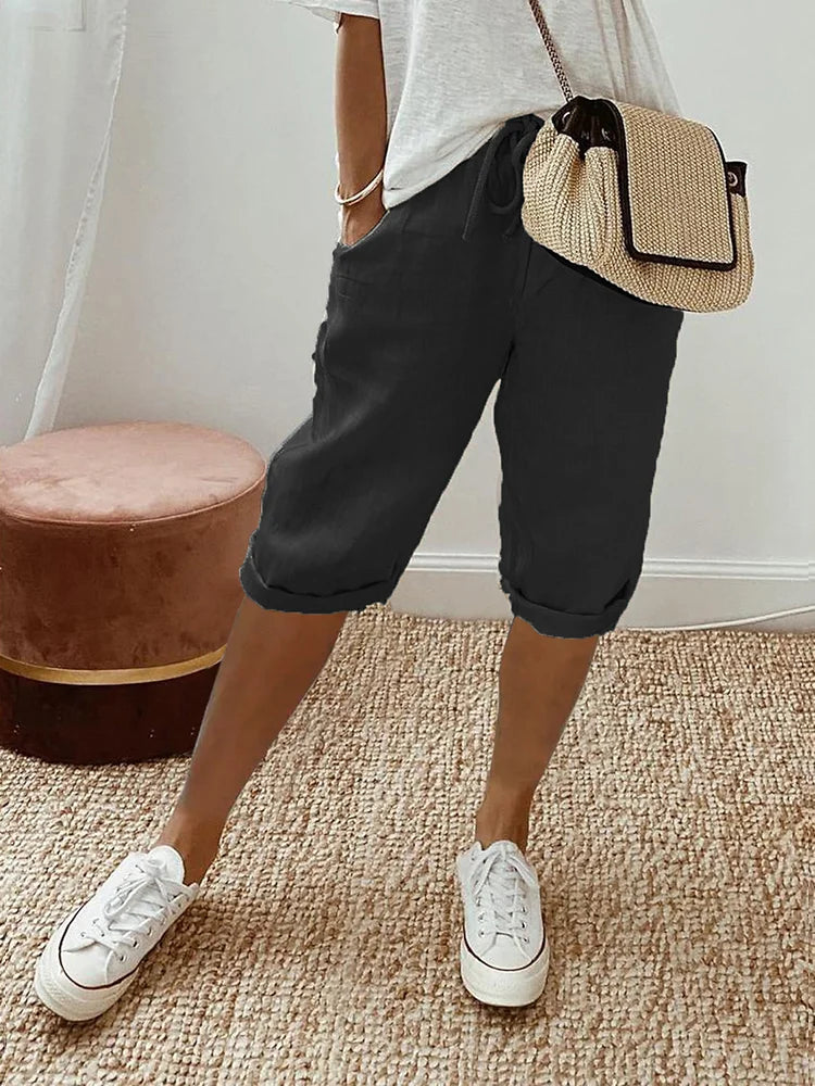 Zeynep™ - Pamuk-Keten Pantolon