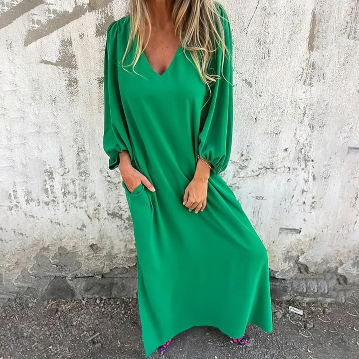 Lisana™ | Cepli Boho Uzun Elbise