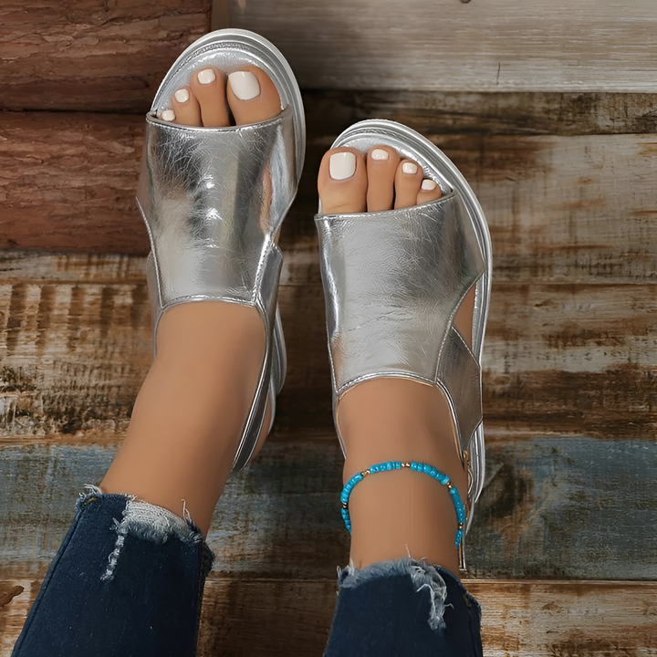 Estelle - Ortopedik Wedge Platform Sandaletler