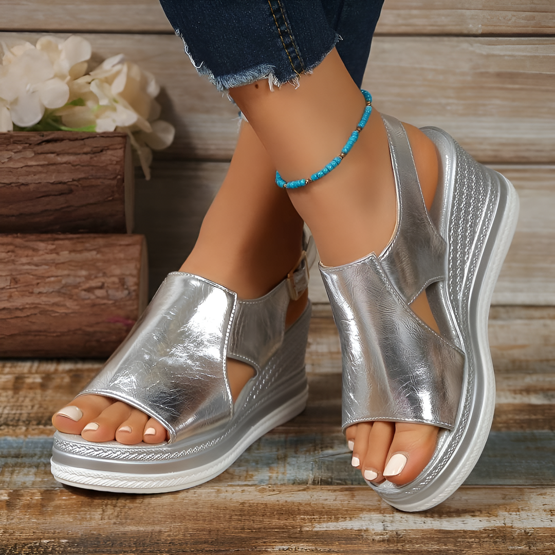 Estelle - Ortopedik Wedge Platform Sandaletler