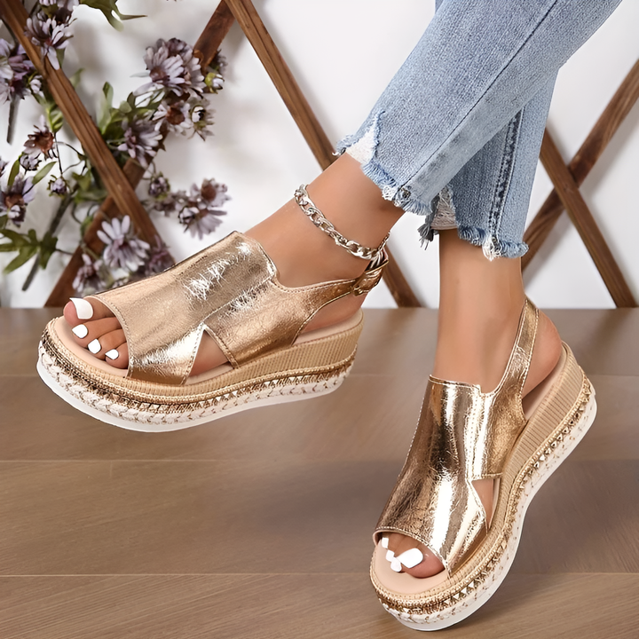 Estelle - Ortopedik Wedge Platform Sandaletler